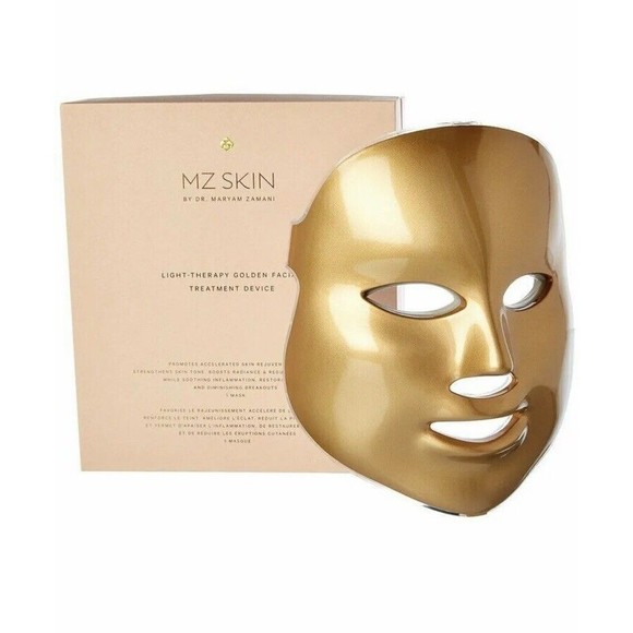 Gold LED Light Mask - Picture 4 of 9